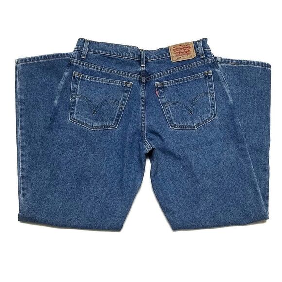 VINTAGE Levi's 550 Classic Relaxed Tapered Jeans - Picture 6 of 10